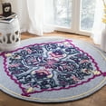 thumbnail image 1 of SAFAVIEH Bellagio Rio Floral Wool Area Rug, Blue/Multi, 3' x 3' Round, 1 of 7