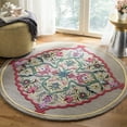 thumbnail image 1 of SAFAVIEH Bellagio Rio Floral Wool Area Rug, Dark Gray/Multi, 5' x 5' Round, 1 of 11