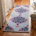 thumbnail image 1 of SAFAVIEH Bellagio Rio Floral Wool Runner Rug, Blue/Multi, 2'3" x 7', 1 of 8
