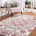 thumbnail image 1 of SAFAVIEH Bellagio Vanessa Floral Wool Area Rug, Ivory/Red, 6' x 9', 1 of 11