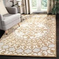 thumbnail image 1 of SAFAVIEH Bellagio Zoja Floral Wool Area Rug, Ivory/Dark Beige, 3' x 5', 1 of 11