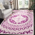 thumbnail image 1 of SAFAVIEH Bellagio Zoja Floral Wool Area Rug, Pink/Ivory, 3' x 5', 1 of 11