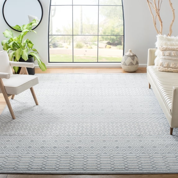 SAFAVIEH Belmont Collection BMT132A Ivory / Grey Rug