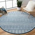thumbnail image 1 of SAFAVIEH Belmont Collection BMT132N Navy / Grey Rug, 1 of 9