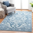 thumbnail image 1 of SAFAVIEH Belmont Collection BMT134N Navy / Grey Rug, 1 of 9