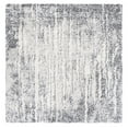 thumbnail image 1 of SAFAVIEH Berber Arline Abstract Shag Area Rug, Grey/Ivory, 6'7" x 6'7" Square, 1 of 8