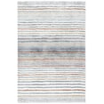 thumbnail image 1 of SAFAVIEH Berber Azalea Abstract Shag Area Rug, 4'5" x 6'5", Blue Rust/Ivory, 1 of 8
