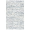 thumbnail image 1 of SAFAVIEH Berber Dacre Abstract Shag Area Rug, 8' x 8' Round, Ivory/Light Grey, 1 of 8