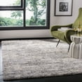 thumbnail image 1 of SAFAVIEH Berber Damian Abstract Shag Area Rug, Gray Blue/Cream, 6' x 8', 1 of 8