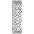 thumbnail image 1 of SAFAVIEH Berber Daphale Abstract Shag Area Rug, 9' x 12', Ivory/Dark Grey, 1 of 6