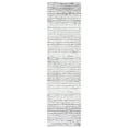thumbnail image 1 of SAFAVIEH Berber Dayna Abstract Shag Area Rug, 2'3" x 8' Runner, Grey/Dark Grey, 1 of 8