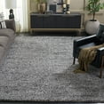 thumbnail image 1 of SAFAVIEH Berber Deena Distressed Area Rug, Ivory/Black, 8' x 10', 1 of 11