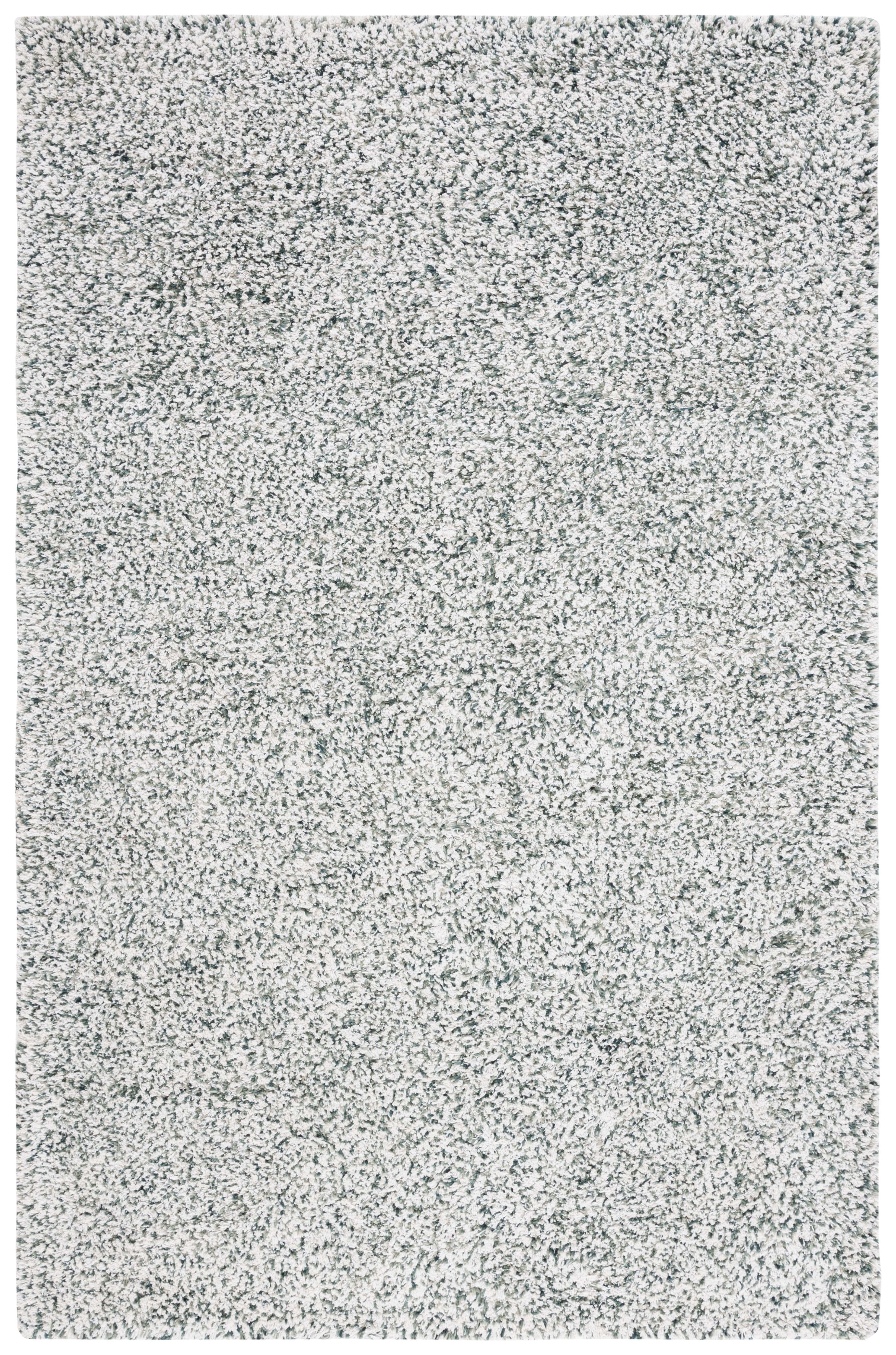 SAFAVIEH Berber Deena Distressed Area Rug, Ivory/Green, 4' x 6'