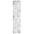 thumbnail image 1 of SAFAVIEH Berber Deonne Abstract Shag Area Rug, 2'2" x 9' Runner, Grey/Ivory, 1 of 8