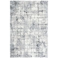 thumbnail image 1 of SAFAVIEH Berber Deonne Abstract Shag Area Rug, 6'7" x 8'7", Grey/Ivory, 1 of 8