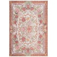 thumbnail image 1 of SAFAVIEH Berber Dusan Abstract Shag Area Rug, 5'5" x 7'7", Blue Rust/Ivory, 1 of 7