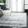 thumbnail image 1 of SAFAVIEH Berber Floella Abstract Shag Area Rug, Ivory/Charcoal, 2' x 4', 1 of 11