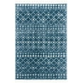 thumbnail image 1 of SAFAVIEH Berber Fringe Shag Nathan Aztec Area Rug, Blue/Ivory, 5' x 7', 1 of 9