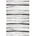 thumbnail image 1 of SAFAVIEH Berber Grayson Abstract Shag Area Rug, 8' x 10', Light Grey/Dark Grey, 1 of 8