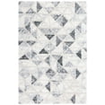 thumbnail image 1 of SAFAVIEH Berber Kayleah Abstract Shag Area Rug, 6'7" x 8'7", Grey/Ivory, 1 of 8