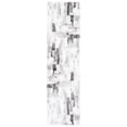 thumbnail image 1 of SAFAVIEH Berber Linette Abstract Shag Area Rug, 2'3" x 8' Runner, Grey/Dark Grey, 1 of 8