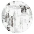 thumbnail image 1 of SAFAVIEH Berber Linette Abstract Shag Area Rug, 7' x 7' Round, Grey/Dark Grey, 1 of 8