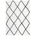 thumbnail image 1 of SAFAVIEH Berber Mercer Janey Abstract Shag Area Rug, 8' x 10', Ivory/Grey, 1 of 7