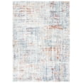 thumbnail image 1 of SAFAVIEH Berber Shag Clover Abstract Area Rug, Blue Rust/Ivory, 11' x 15', 1 of 8