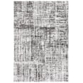 thumbnail image 1 of SAFAVIEH Berber Shag Clover Abstract Area Rug, Grey/Dark Grey, 6'7" x 9', 1 of 8