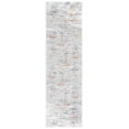 thumbnail image 1 of SAFAVIEH Berber Shag Taegan Abstract Runner Rug, Blue Rust/Ivory, 2'3" x 10', 1 of 8