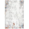 thumbnail image 1 of SAFAVIEH Berber Toireasa Abstract Shag Area Rug, 2'3" x 8' Runner, Blue Rust/Ivory, 1 of 8