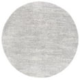 thumbnail image 1 of SAFAVIEH Berber Torvald Abstract Polyester Shag Area Rug, Grey/Ivory, 4'5" x 4'5" Round, 1 of 8