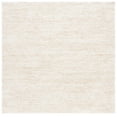 thumbnail image 1 of SAFAVIEH Berber Torvald Abstract Polyester Shag Area Rug, Ivory/Beige, 4'5" x 4'5" Square, 1 of 8