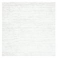 thumbnail image 1 of SAFAVIEH Berber Torvald Abstract Polyester Shag Area Rug, Ivory/Light Grey, 11' x 11' Square, 1 of 8