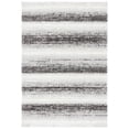 thumbnail image 1 of SAFAVIEH Berber Verna Abstract Polyester Shag Area Rug, Light Grey/Grey, 8' x 10', 1 of 8