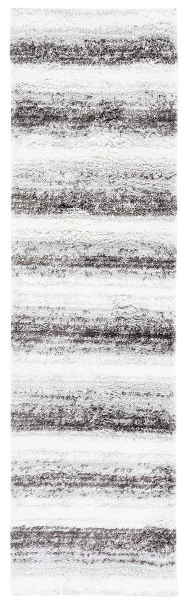 Verna Microfiber Rug SAFAVIEH Berber Verna Abstract Shag Area Rug, 2'3
