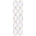 thumbnail image 1 of SAFAVIEH Berber Xavier Abstract Shag Area Rug, 2'3" x 8' Runner, Ivory/Multi, 1 of 8