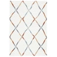 thumbnail image 1 of SAFAVIEH Berber Xavier Abstract Shag Area Rug, 5'5" x 7'7", Ivory/Multi, 1 of 8