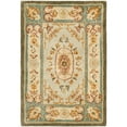 thumbnail image 1 of SAFAVIEH Bergama Cromwell Oriental Wool Area Rug, Light Blue/Ivory, 4' x 6', 1 of 10
