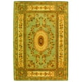 thumbnail image 1 of SAFAVIEH Bergama Cromwell Oriental Wool Area Rug, Light Blue/Ivory, 6' x 9', 1 of 10