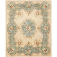 thumbnail image 1 of SAFAVIEH Bergama Drummond Oriental Wool Area Rug, Ivory/Light Blue, 8' x 10', 1 of 8