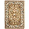 thumbnail image 1 of SAFAVIEH Bergama Michayla Traditional Wool Area Rug, Brown/Blue, 2' x 3', 1 of 4