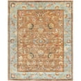 thumbnail image 1 of SAFAVIEH Bergama Michayla Traditional Wool Area Rug, Brown/Blue, 5' x 8', 1 of 9