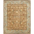 thumbnail image 1 of SAFAVIEH Bergama Michayla Traditional Wool Area Rug, Brown/Blue, 9'6" x 13'6", 1 of 9