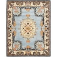 thumbnail image 1 of SAFAVIEH Bergama Payton Oriental Wool Runner Rug, Light Blue/Ivory, 2'3" x 8', 1 of 10