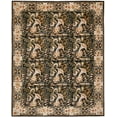 thumbnail image 1 of SAFAVIEH Bergama Pompeii Oriental Wool Area Rug, Charcoal, 9' x 12', 1 of 8