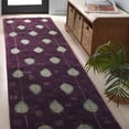 thumbnail image 1 of Safavieh Berkley Beulah Floral Wool Runner Rug, Purple, 2'6" x 8', 1 of 6