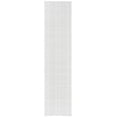 thumbnail image 1 of SAFAVIEH Machine Washable Rug Indoor/Outdoor Bermuda Collection - Bermuda Lavern Geometric Machine Washable Indoor/Outdoor Runner Rug, Ivory/Light Grey, 2' x 6', 1 of 8