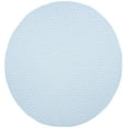 thumbnail image 1 of SAFAVIEH Machine Washable Rug Indoor/Outdoor Bermuda Collection - Bermuda Rio Geometric Indoor/Outdoor Area Rug, Light Blue/Cream, 3' x 3' Round, 1 of 10