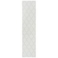 thumbnail image 1 of SAFAVIEH Machine Washable Rug Indoor/Outdoor Bermuda Collection - Bermuda Sophie Geometric Machine Washable Indoor/Outdoor Runner Rug, Ivory/Light Grey, 2' x 12', 1 of 10